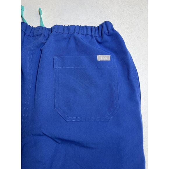 Figs Pisco Basic Scrub Pants‎ For Men Style# FM4500 PO# 1660 Royal Blue Size XS - Picture 3 of 7